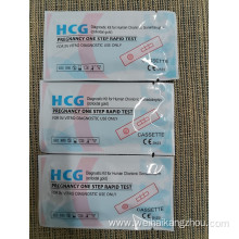 Pregnancy hcg Test cassette Rapid test kit